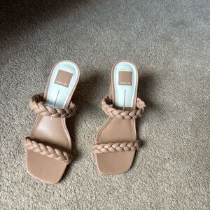 Dolce Vita Women's Braided Tan Sandals